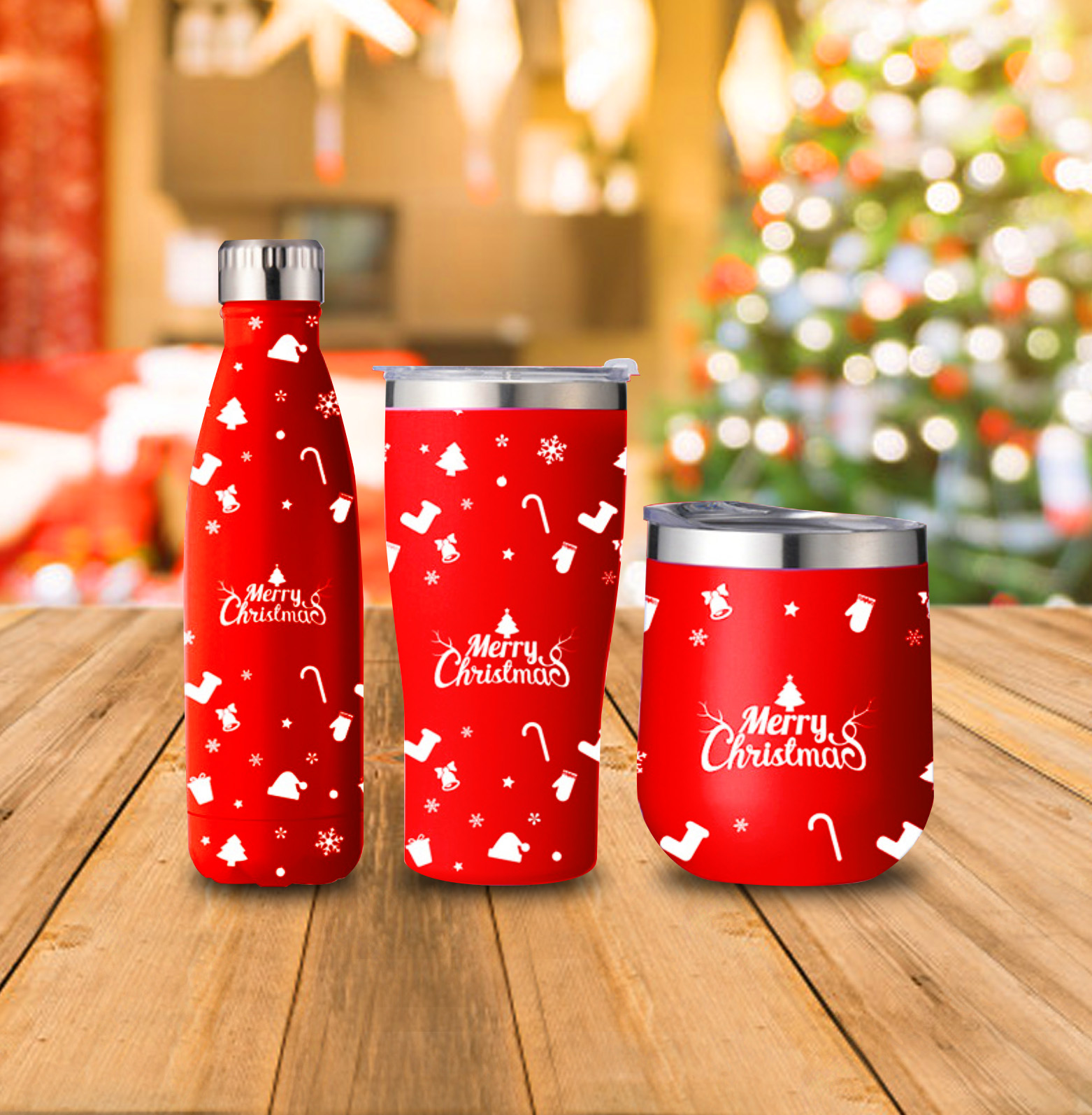 Customised Christmas Tumbler